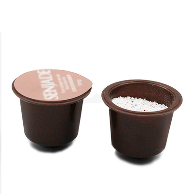 капсулы стручка растворимого кофе жаркого стиля Канникин 7г пластиковые в изготовленной на заказ упаковке цвета