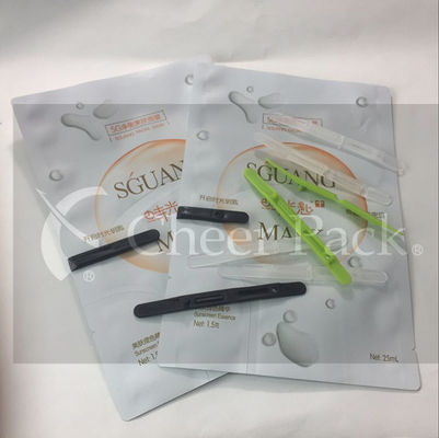Черные зажимы полиэтиленового пакета для сумки маски, пластиковое уплотнение закрепляют подгонянный размер