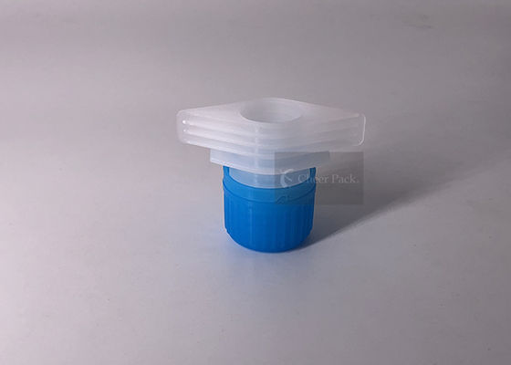Впрыска крышки Споут гибкой упаковки моделируя голубой материал ПЭ цвета