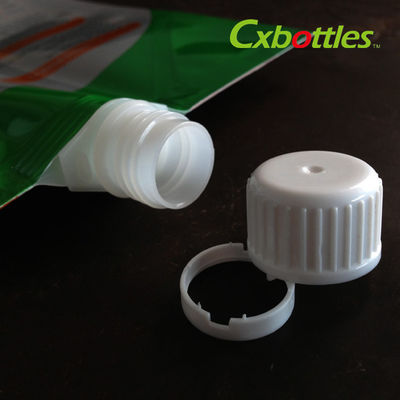 Профессиональный пластиковый Споут покрывает 9,6 Мм для упаковывая жидкости прачечной, свободного образца