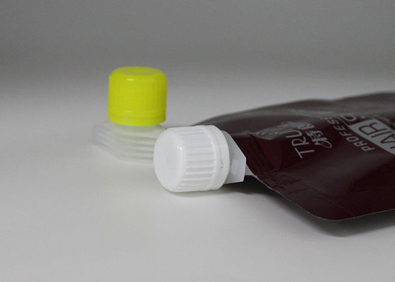 Eco дружелюбное льет крышки Spout с крышкой сопла доказательства взломщика пластиковой для пакета