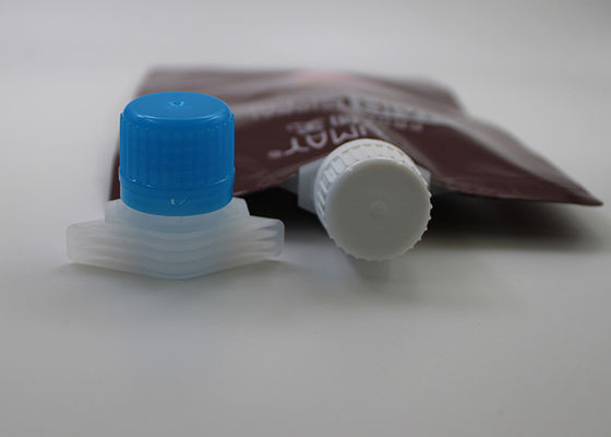 Eco дружелюбное льет крышки Spout с крышкой сопла доказательства взломщика пластиковой для пакета