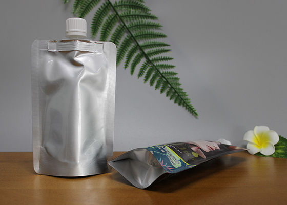 Изготовленной на заказ прокатанные ручкой сумки упаковки Дойпак с Споут для жидкостного сока