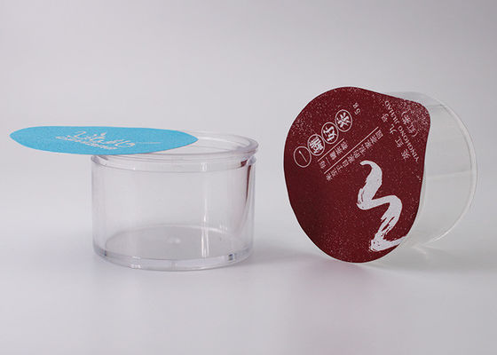 Пакет пластмасовых контейнеров ПС прозрачный небольшой для глины Волумн маски Сервакориа 30 граммов