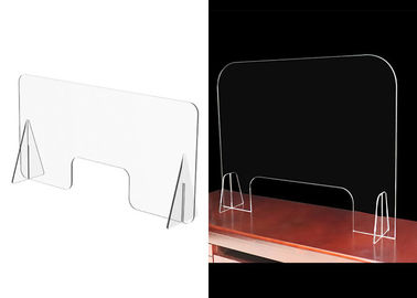 Дефлектор доски изоляции анти- слюны защитный акриловый для счетчика стола Фонтер