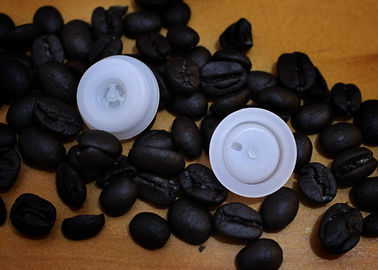Один клапан пути дегазируя вне размера 19.8мм придерживается на сумках хранения кофе гибких