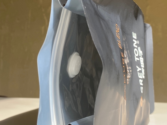 качество  Customized Printed Zipper Stand Up Pouch 250g 500g Coffee Bag With Valve Plastic Packaging Aluminum Foil Bag Фабрика