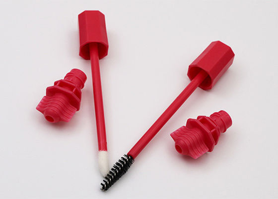 качество  Red Plastic Spout Nozzle With Brush For Lipstick Sacket Or Mascara Bag Фабрика