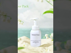 Оптовая продажа 200 мл 300 мл 400 мл 500 мл косметический ПЭТ пенообразующий очиститель для лица пенообразующий насос мылораспределитель бутылка