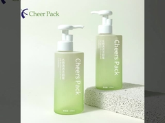 Новый дизайн Косметические контейнеры 150 мл/500 мл Уход за кожей Упаковка Белая Градиентная ПЭТ-бутылка с лосьоном