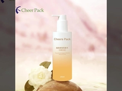 Низкий MOQ 250 мл Мода ПЭТ цветной шампунь для ванны бутылка с водонепроницаемым насосом диспенсер для кондиционирования волос