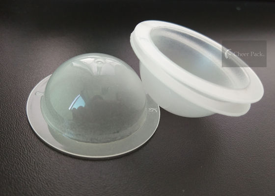 Прозрачный цвет Скруб дно ПП мини пакета капсулы материальное круглое