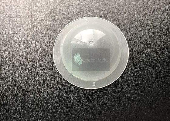 Прозрачный цвет Скруб дно ПП мини пакета капсулы материальное круглое