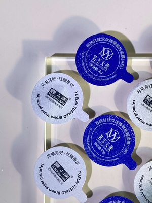 Алюминиевая фольга крышка Тепловая печать Композитная рельефная крышка для бутылки с чашечкой PP