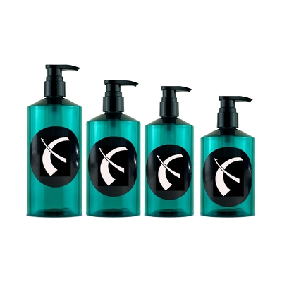 Оптовая продажа 300ml/330ml/400ml/500ml Лосьон для домашних животных Бутылка для прессы Косметика Шампунь Бутылка для душного геля
