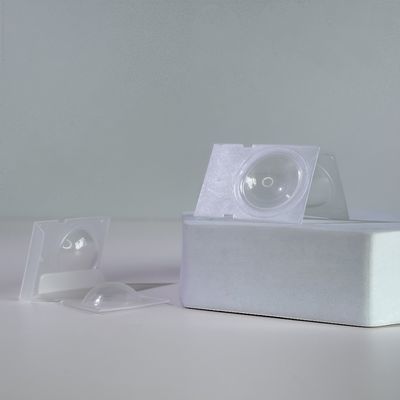 Одноразовые PP пластиковые чашки 0.2г вместимость с крышкой из алюминиевой фольги