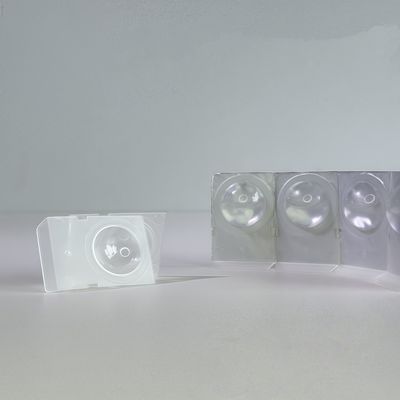 Одноразовые PP пластиковые чашки 0.2г вместимость с крышкой из алюминиевой фольги