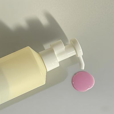 Бутылка с лосьоновым насосом для косметической упаковки в форме цилиндра PET 300-500 мл с напечатанным логотипом