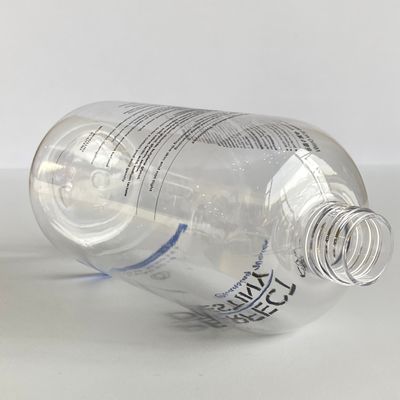 Пользовательская печатная пластиковая цилиндрическая бутылка для лосьона из ПЭТ с откидной крышкой для шампуня и геля для душа