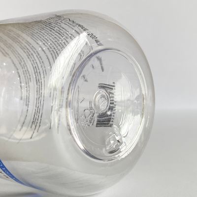 Пользовательская печатная пластиковая цилиндрическая бутылка для лосьона из ПЭТ с откидной крышкой для шампуня и геля для душа