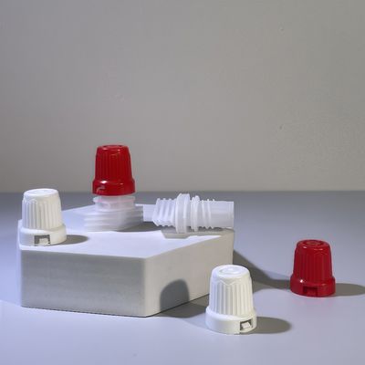 Портативный и прочный 12 мм PE пластиковый винтовой крышки пищевого класса безопасный ободок для шампуня для гибкой упаковки крышки бутылки закрытия