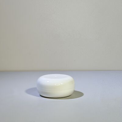 20 мл 40 мл пластиковые плоские круглые косметические баночки для крема и лосьона