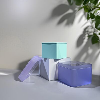 100 листов для ухода за кожей хлопчатобумажная подкладка оптовый заказ Пластиковые банки с съемной PP подкладкой пищевого качества для косметических брендов / OEM