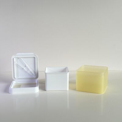 100 листов для ухода за кожей хлопчатобумажная подкладка оптовый заказ Пластиковые банки с съемной PP подкладкой пищевого качества для косметических брендов / OEM