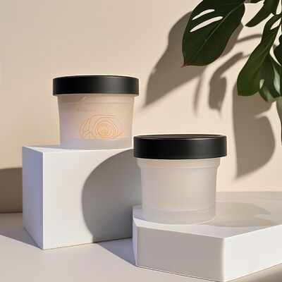 Пищевой класс 50-120 мл Пластмассовые PP банки Основной материал для косметических кремов, кремов для тела, лосьонов, закусок, конфеты, печенье, желе, хранилище молока