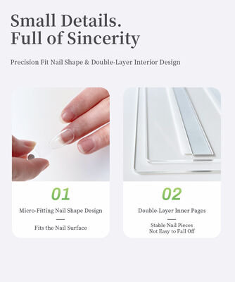 Отсоединяемый акриловый магнитный дисплей для ногтей с 120/180/240 цветами Градиентная цветовая книга Пластиковый инструмент для советов для гелля