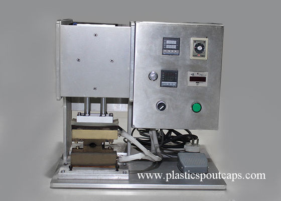 Полуавтоматный пластиковый Споут стоит вверх машина запечатывания мешка для сопла прессы уплотнения