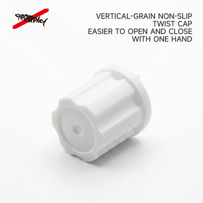 5mm X050 Plum Blossom Spout Cap Leak-Proof Industrial Food Grade PE Nozzle Cover for Cosmetic Liquid Refill Pouch Packaging