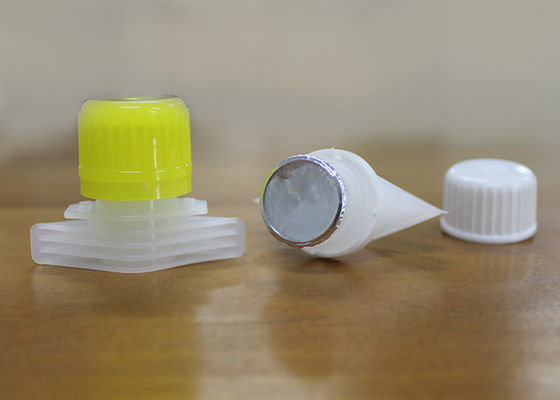 Пластмасса вкладыша уплотнения льет закрытие крышек Споут с алюминиевой фольгой запечатывания
