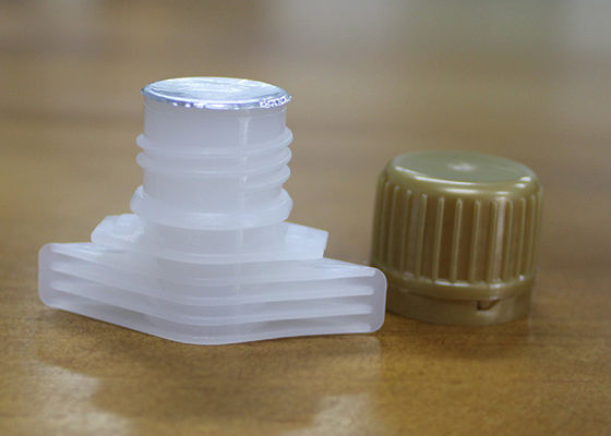 Пластмасса вкладыша уплотнения льет закрытие крышек Споут с алюминиевой фольгой запечатывания