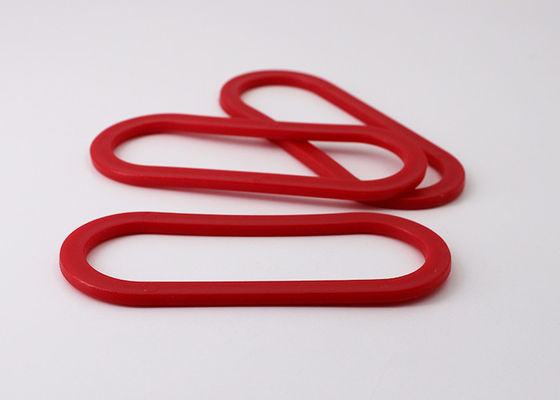 Красная пластиковая рукоятка для переноски продуктовой сумки для розничного товара