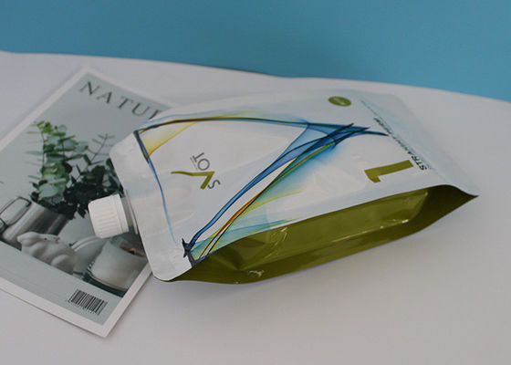 мешок Spout 9.6mm косметический кладет в мешки для упаковки эмульсии затира геля