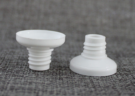 Белая пластиковая голова трубки в качестве еды ПЭ для прокатанного едой дизайна персонализированного трубкой