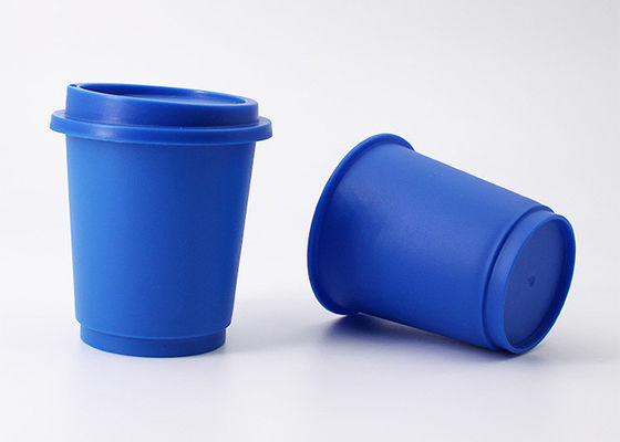 капсулы стручка кофе емкости 30г голубые с алюминиевыми вкладышем и крышкой уплотнения